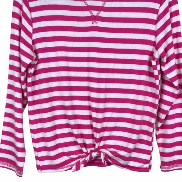Old Navy Pink Stripe Crew Sweater Top - Picture 5 of 12